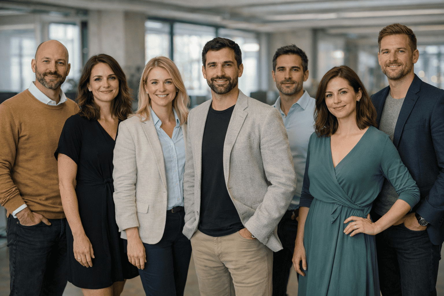 Team working on AI trading platform — Norte Fondanza